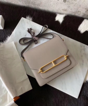 에르메스 룰리스18 그레이 금장 에버컬러